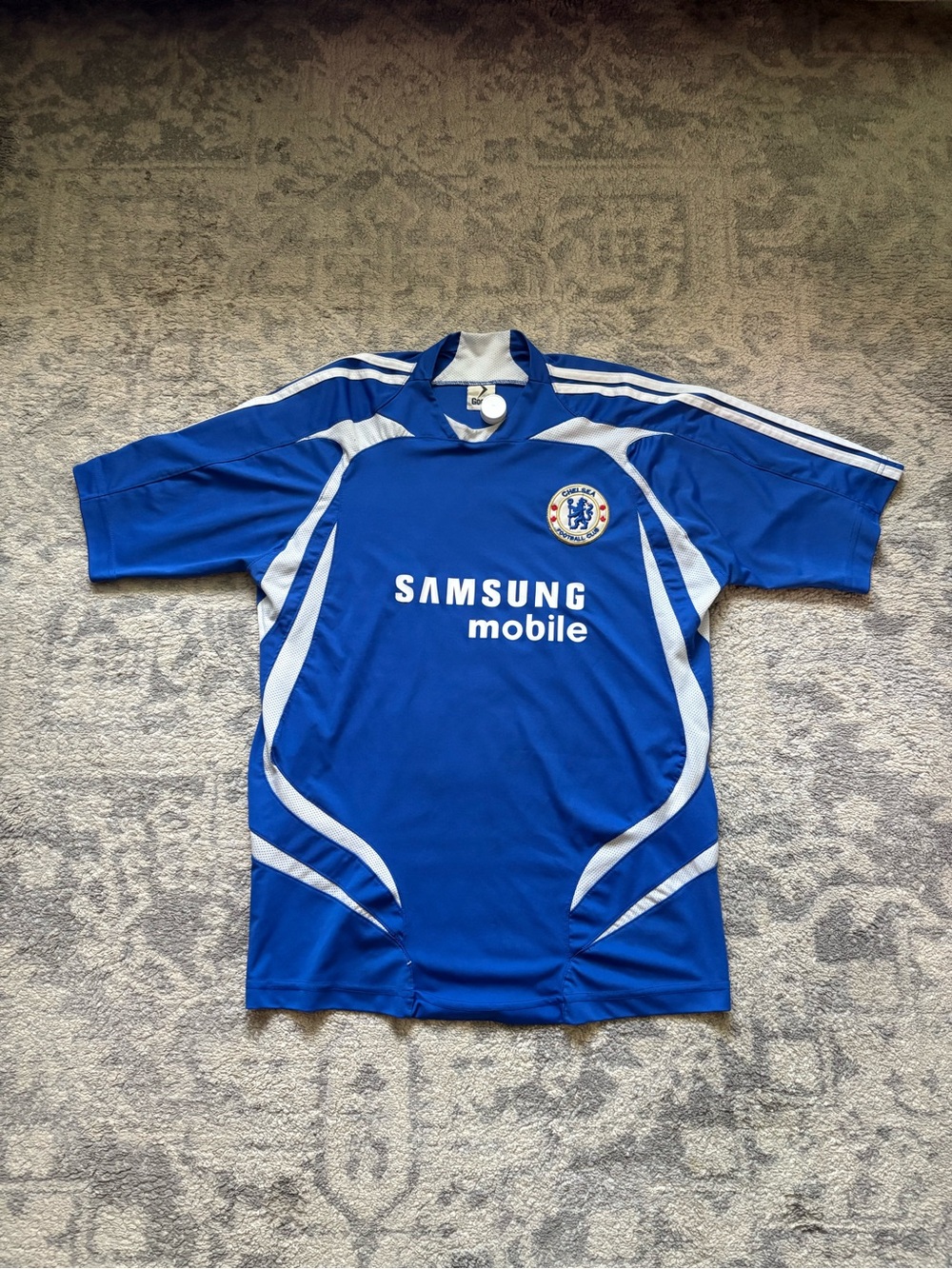 Chelsea FC Men’s Blue Samsung Mobile Jersey #21 XL